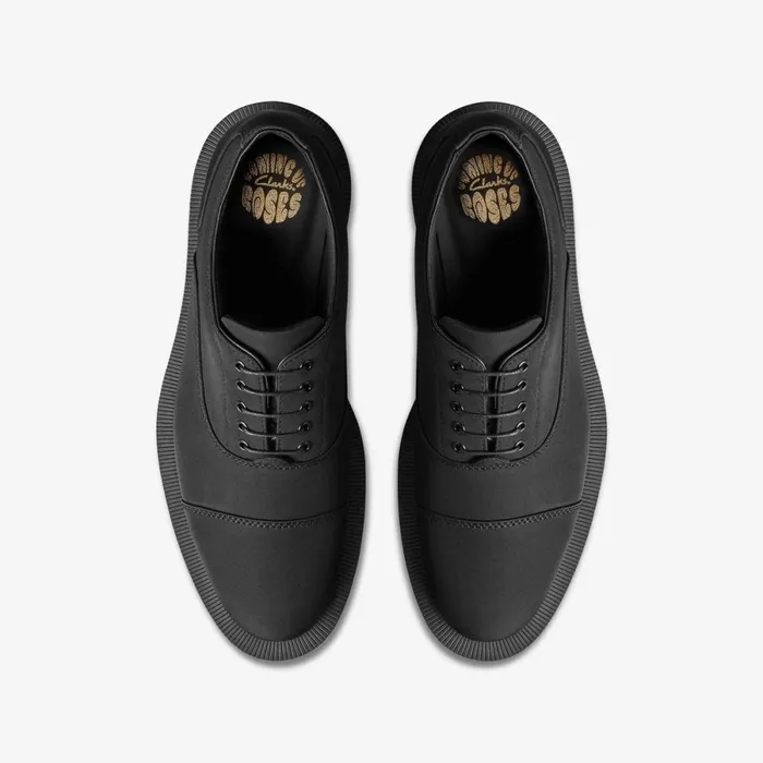 Clarks Black Shoes Martine Rose Oxford Black Textile 8211 Women