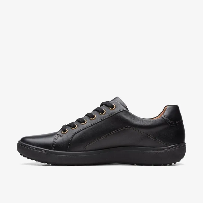 Clarks Black Shoes Nalle Lace Blackblack 8211 Women
