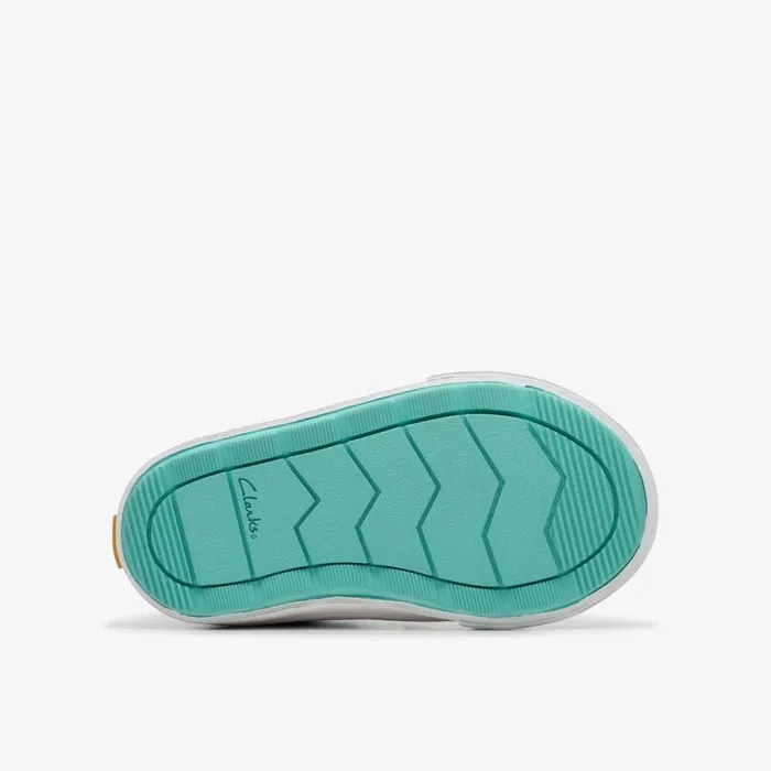 Clarks Boots Foxing Wavy Hi Toddler Navy Print 8211 Kids