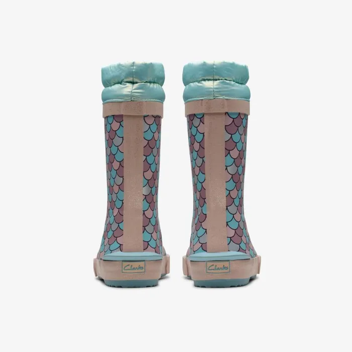 Clarks Boots Tarri Race Pinkblue 8211 Kids