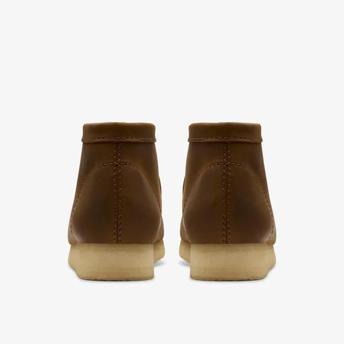 Clarks Brown Boots Wallabee Boot Beeswax 8211 Men
