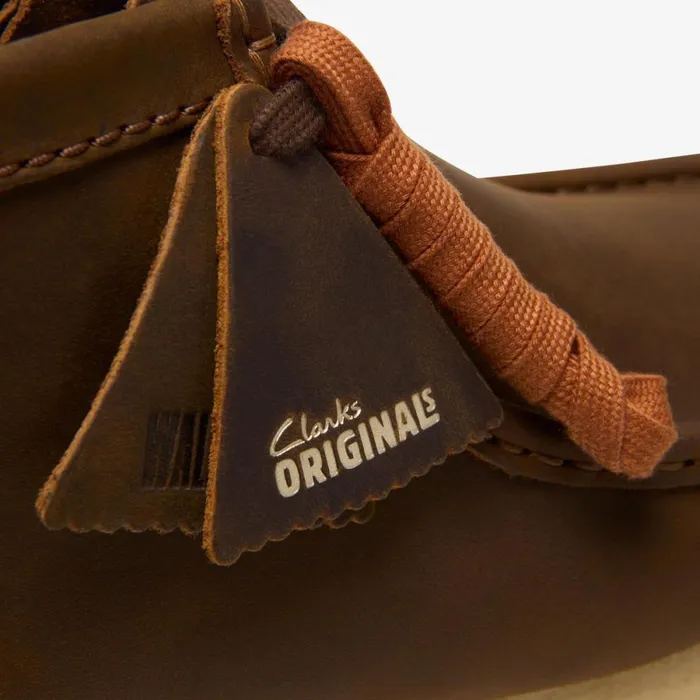 Clarks Brown Boots Wallabee Boot Beeswax 8211 Men