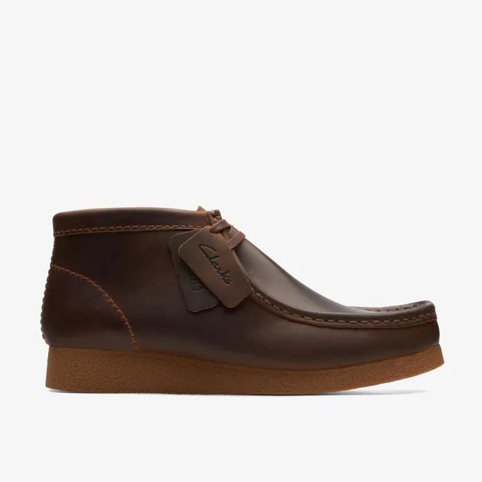 Clarks Brown Boots Wallabee Evo Boot Beeswax 8211 Men