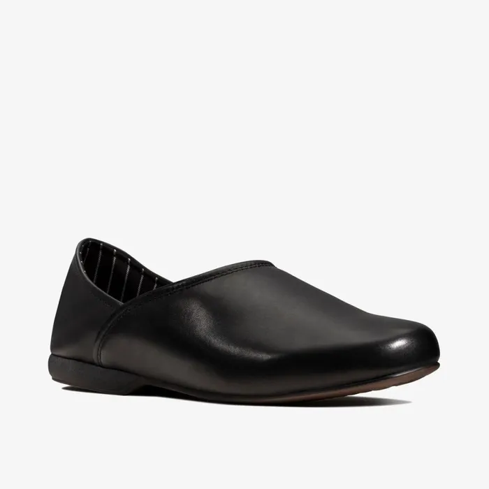 Clarks Loafers Harston Elite Slipper Black Leather 8211 Men Clarks Loafers Harston Elite Slipper Black Leather 8211 Men