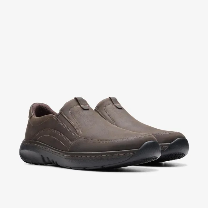 Clarks Loafers Step Dark Brown Tumbled 8211 Men