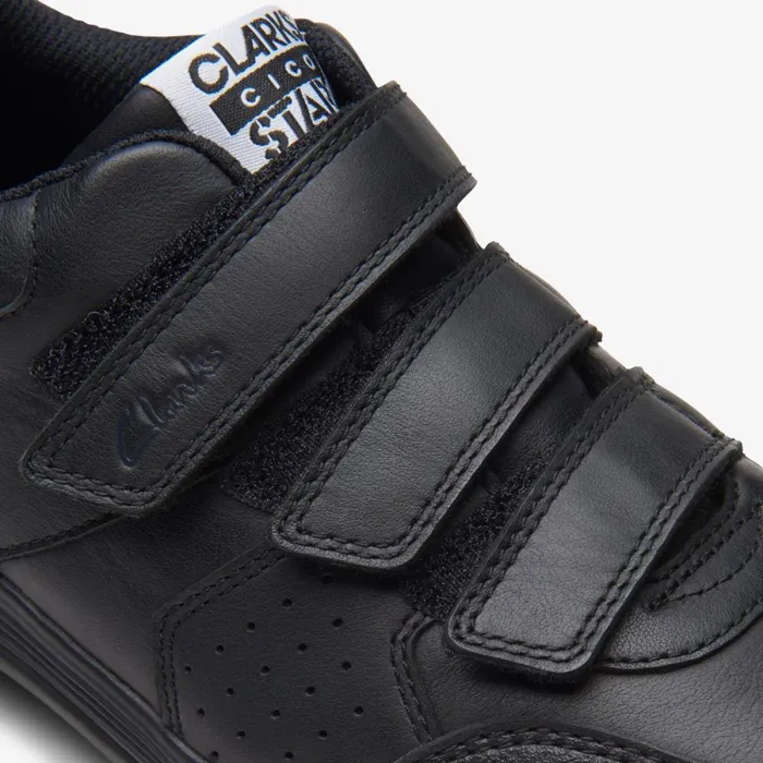 Clarks Machine Washable Cica Star Orb Youth Black 8211 Kids