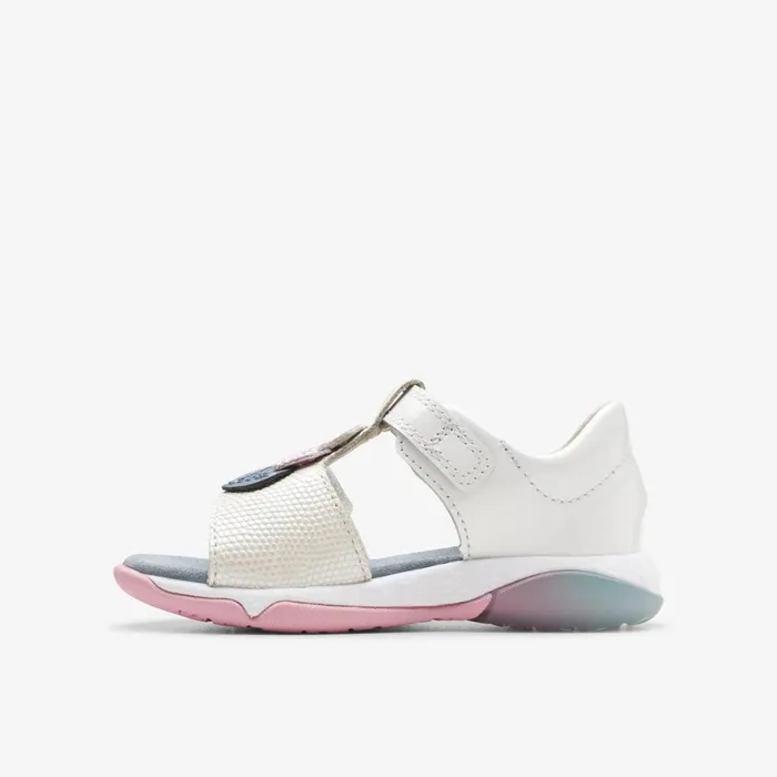 Clarks Sandals Osian Charm Toddler White 8211 Kids