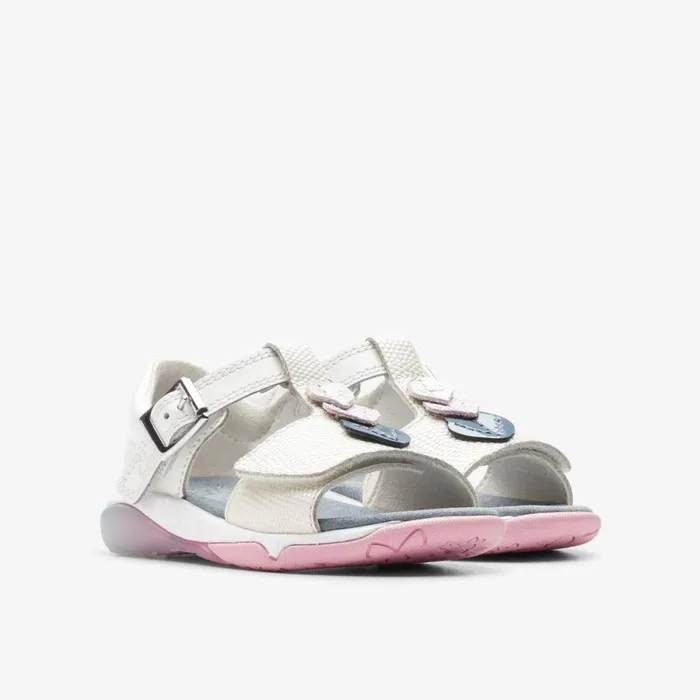 Clarks Sandals Osian Charm Toddler White 8211 Kids