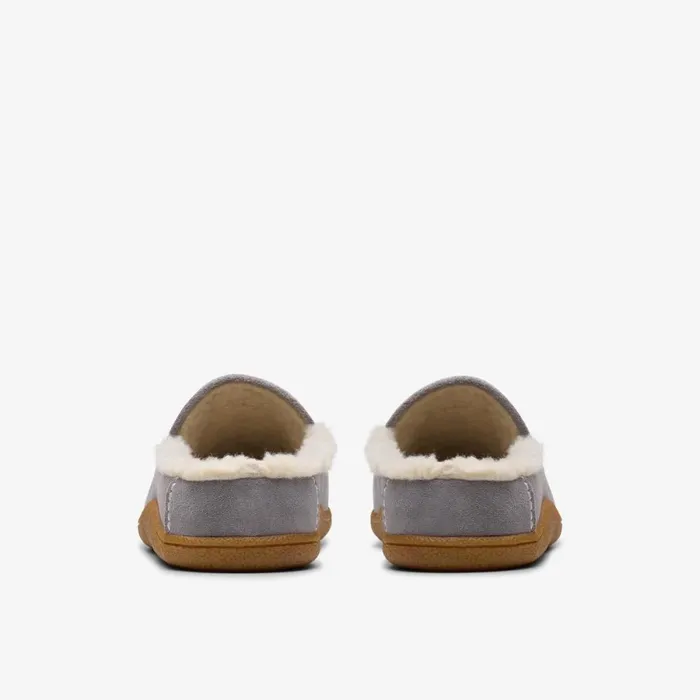 Clarks Slippers Pilton 2 Craft Grey Suede 8211 Women