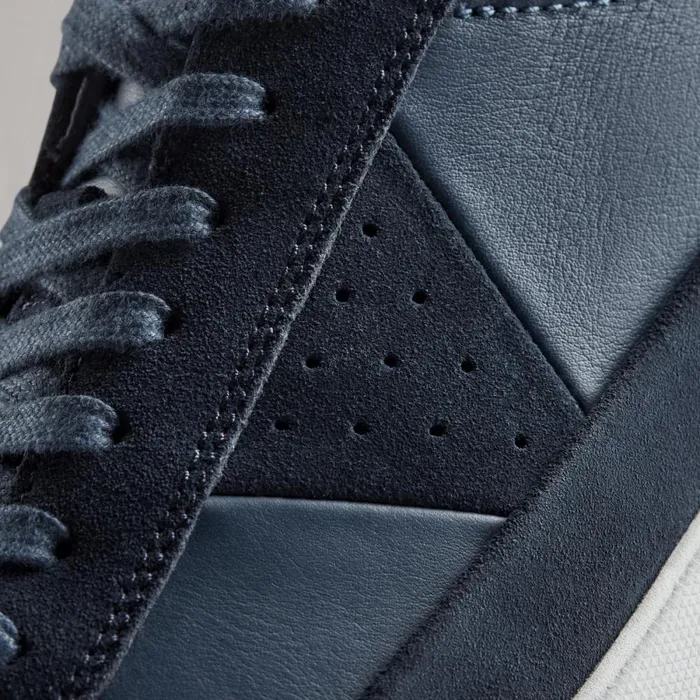 Clarks Trainers Craft Pace Navy Leather 8211 Men