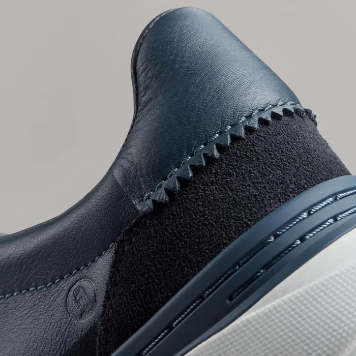 Clarks Trainers Craft Pace Navy Leather 8211 Men