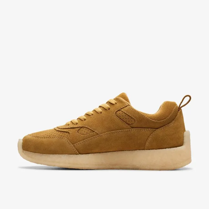 Clarks Trainers Lockhill Tan 8211 Men