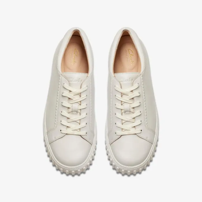 Clarks Trainers Mayhill Walk Off White Leather 8211 Women