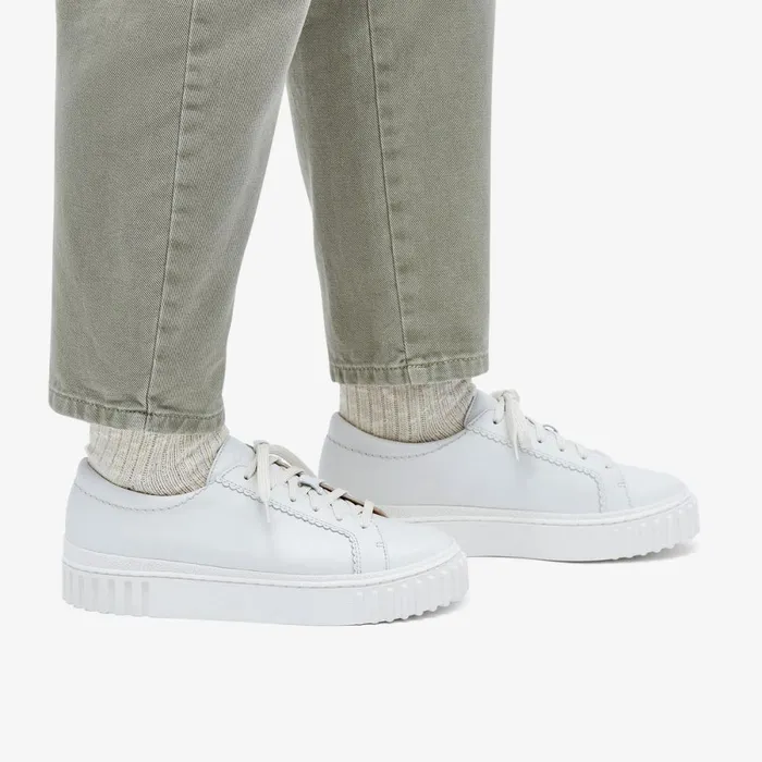 Clarks Trainers Mayhill Walk Off White Leather 8211 Women