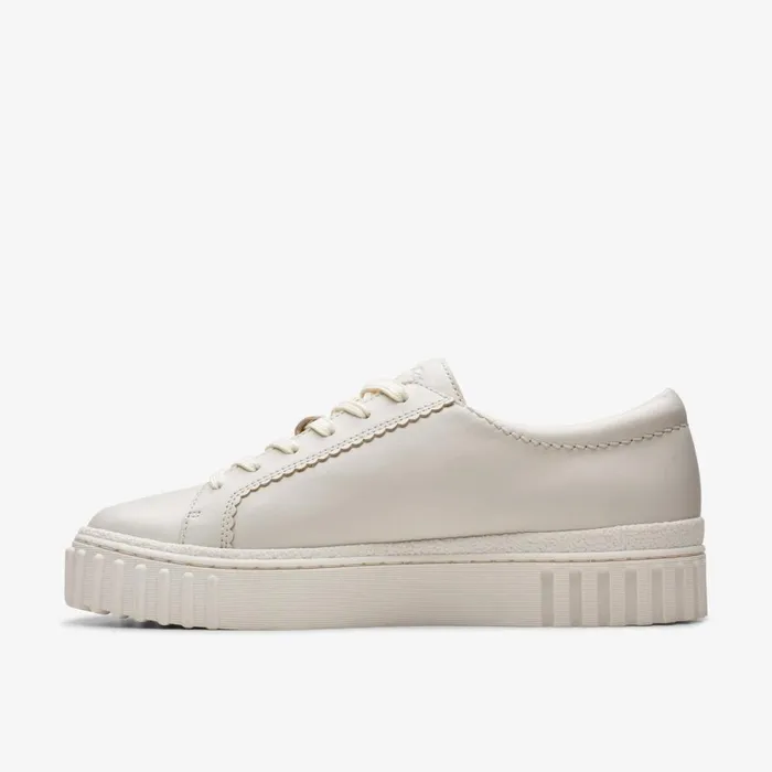 Clarks Trainers Mayhill Walk Off White Leather 8211 Women