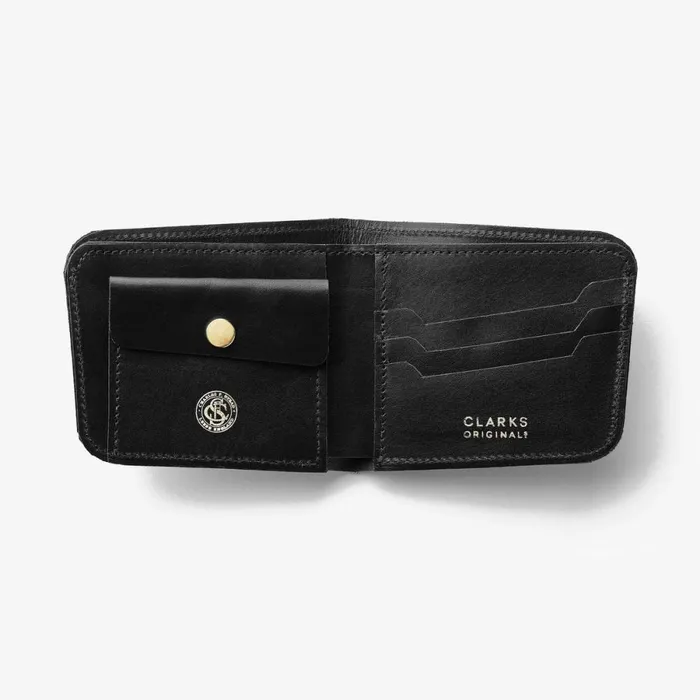Clarks Wallets Wallabee Cash Black Leather 8211 Men
