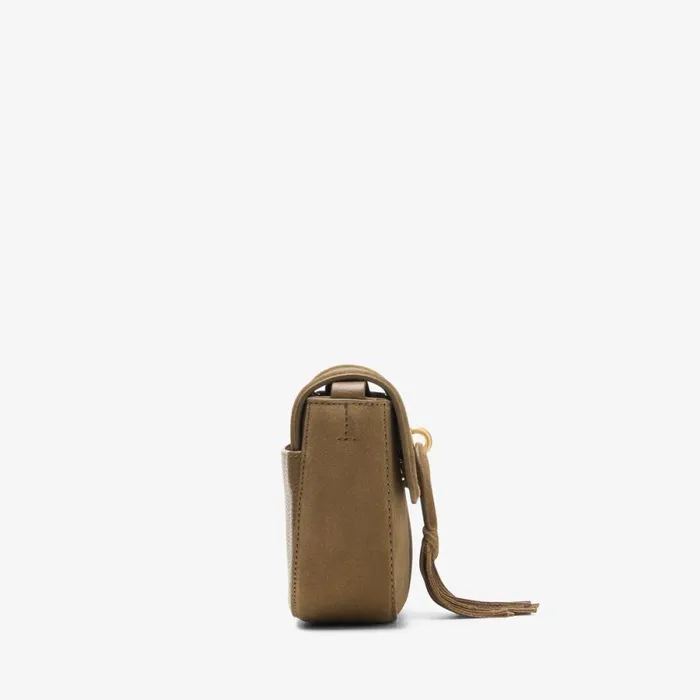 Clarks Women039s Bags Casual Cross 2 Dark Sand Suede 8211 Women