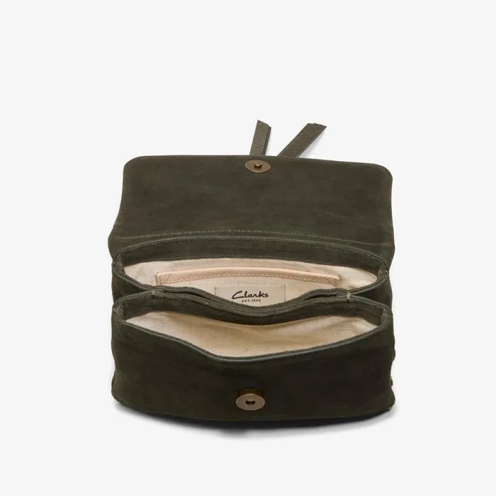 Clarks Women039s Bags Willow Mini Dark Green Combination 8211 Women
