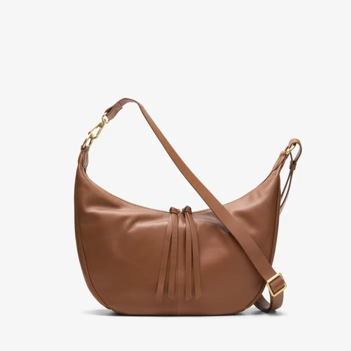 Clarks Women039s Bags Willow Moon Tan Leather 8211 Women