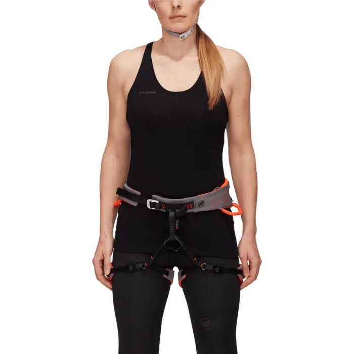 Climbing Equipment Women Mammut Comfort Fast Adjust Harness Sharksafety Orange Climbing Equipment Women Mammut Comfort Fast Adjust Harness Sharksafety Orange