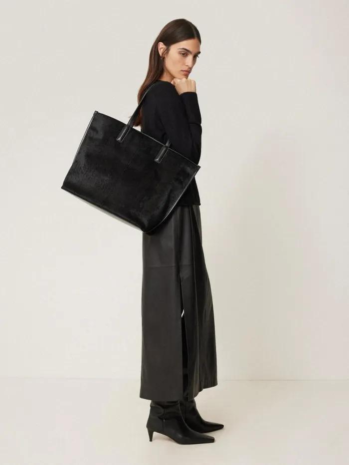 Cloud Cashmere Eldon Jumper Black Women Jigsaw Knitwear and Cashmere
