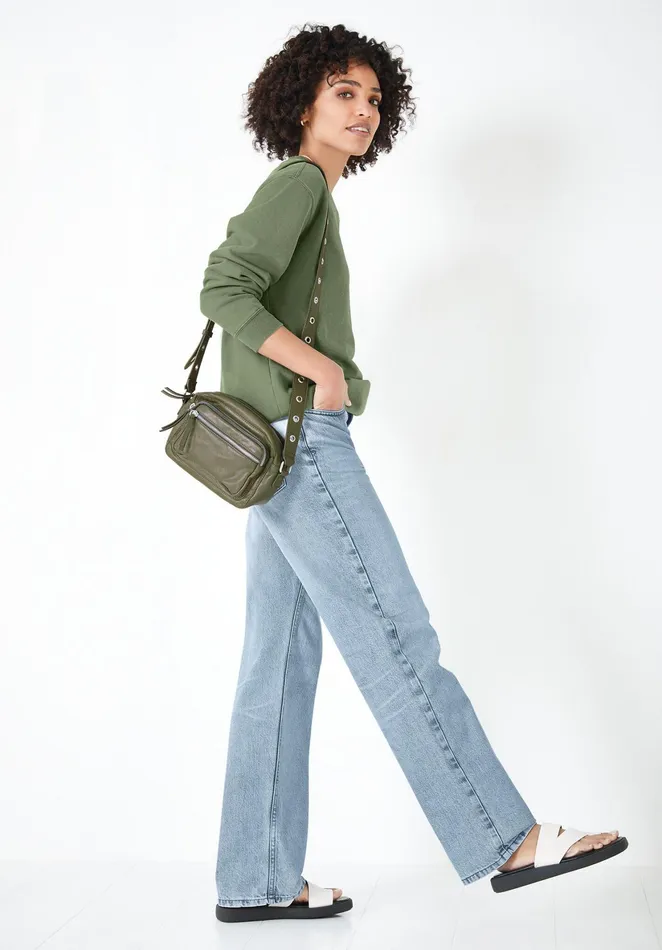 CoOrds Women Hush Dani Oversized Sweatshirt Khaki