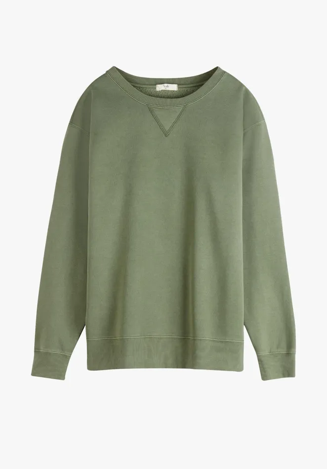 CoOrds Women Hush Dani Oversized Sweatshirt Khaki