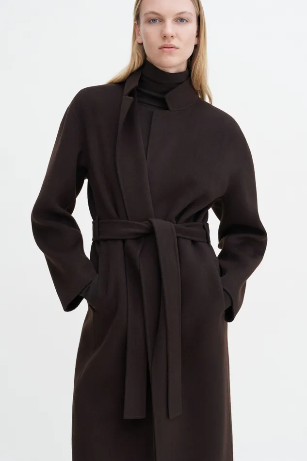 Coats and Jackets filippak Women Alexa Coat Dark Chocolate Coats and Jackets filippak Women Alexa Coat Dark Chocolate