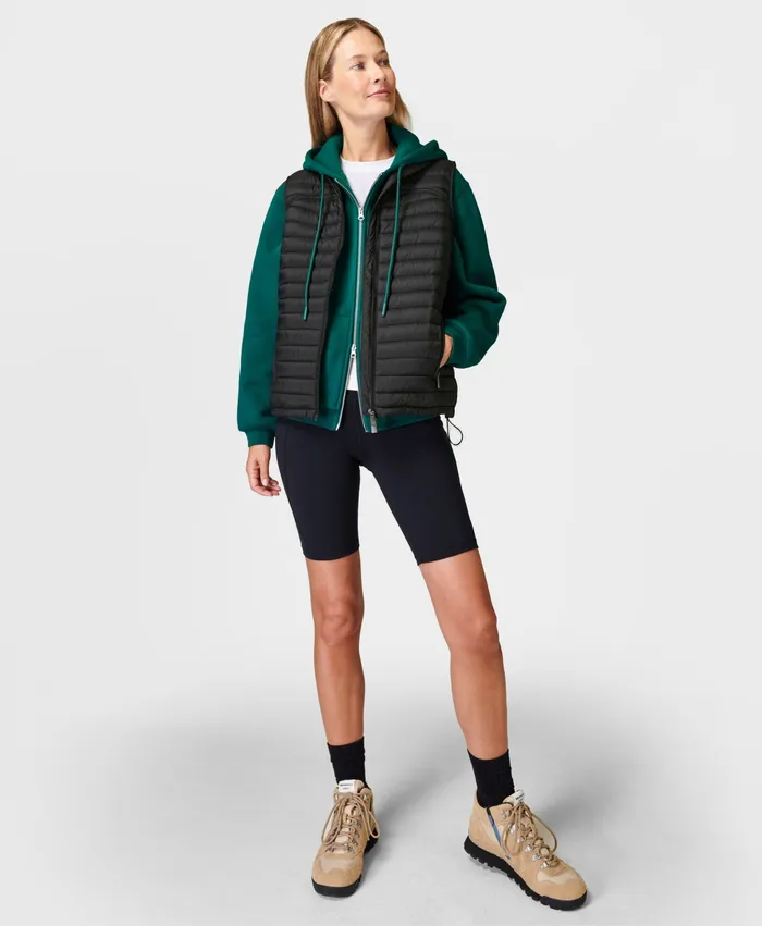 Coats and Jackets Trailblazer Gilet Black Sweaty Betty Women