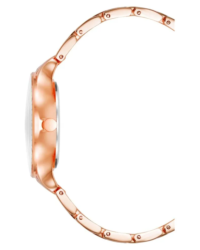Color Pop Dial Watch Rose Gold Women Nine West Straps Color Pop Dial Watch Rose Gold Women Nine West Straps