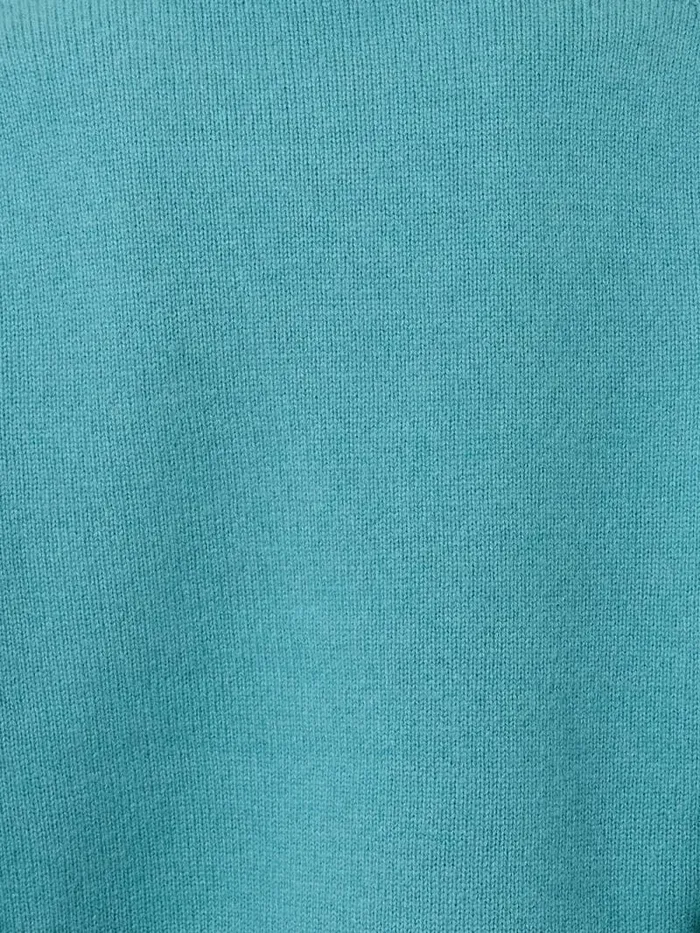 Compact Wool Cashmere Blend Jumper Powder Blue Women Jigsaw Knitwear and Cashmere