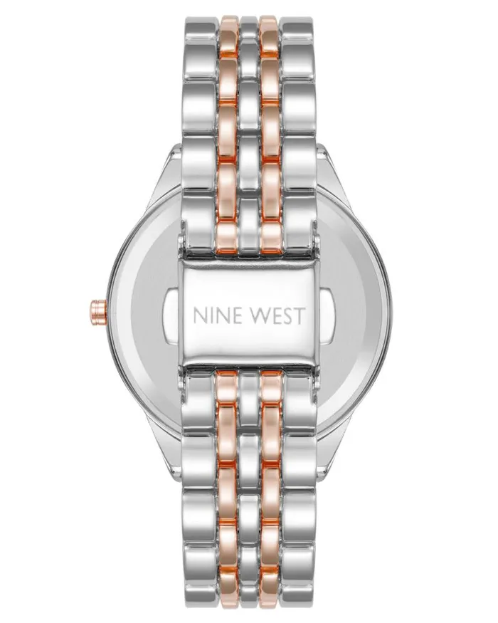 Contemporary Classic Watch Rose Goldsilver Women Nine West Straps Contemporary Classic Watch Rose Goldsilver Women Nine West Straps