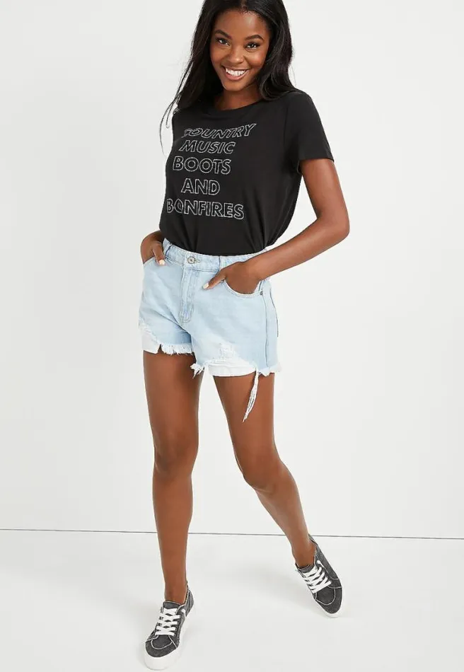 Country Music Graphic Tee Women Maurices Tops