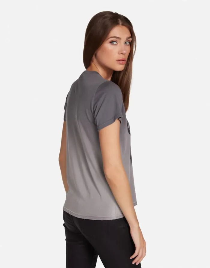 Croft Lightning Rottweiler Lt Onyx Ombre Women Lauren Moshi Short Sleeve