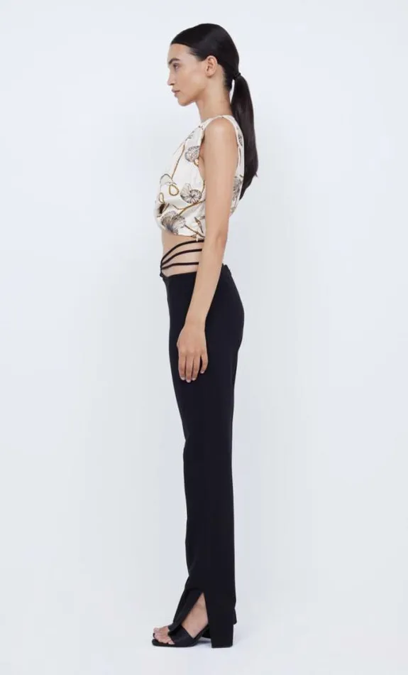 Cropped Shop Bec Bridge Bayside Twist Crop Top Parisian Shell
