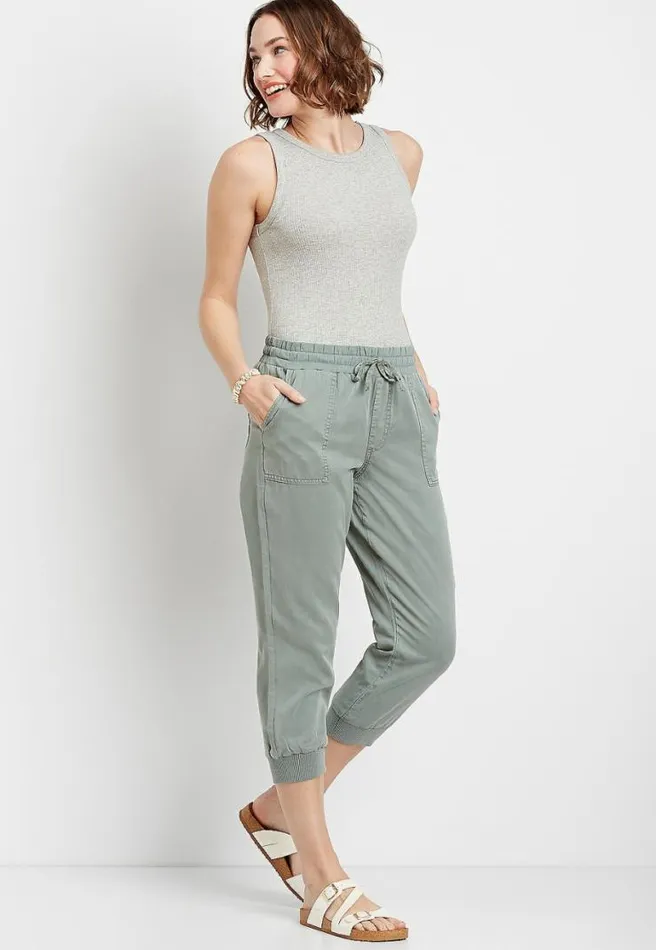 Cropped Weekender Jogger Pant Women Maurices Bottoms
