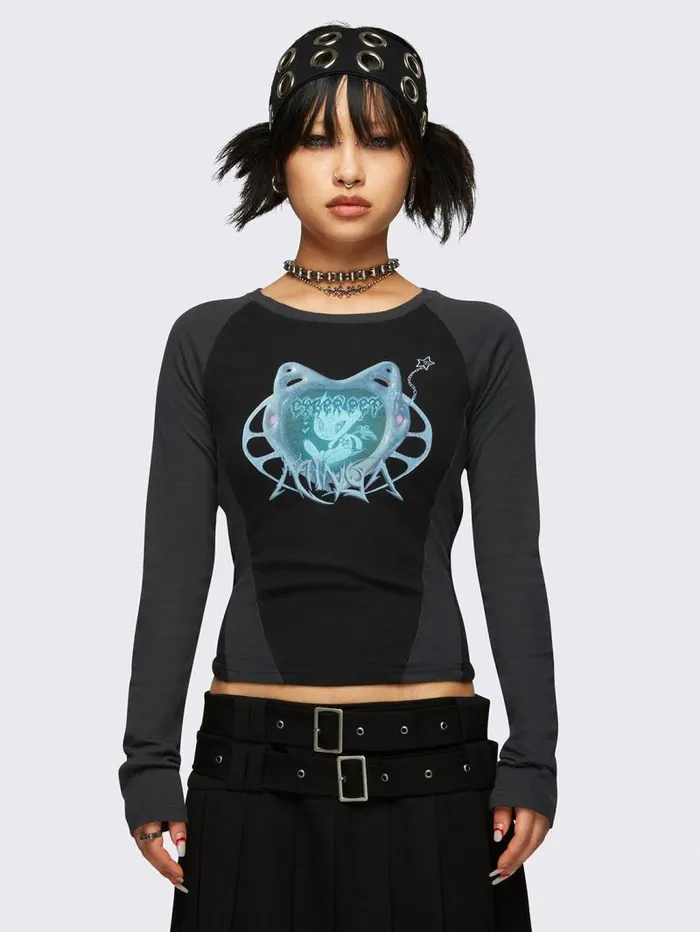 Cyber Baddie Top Women Minga London Tops and TShirts