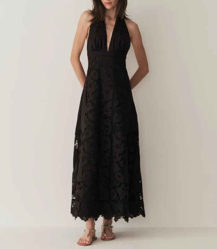 DEN Dresses Women Mariza Dress Black