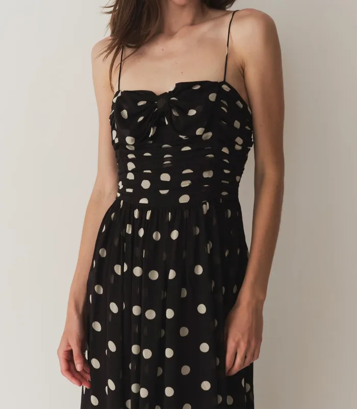 DEN Dresses Women Maryanna Dress Noir Solstice Sky Dot DEN Dresses Women Maryanna Dress Noir Solstice Sky Dot