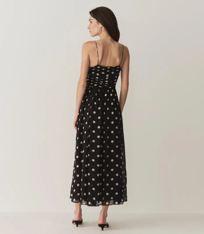 DEN Dresses Women Maryanna Dress Noir Solstice Sky Dot DEN Dresses Women Maryanna Dress Noir Solstice Sky Dot