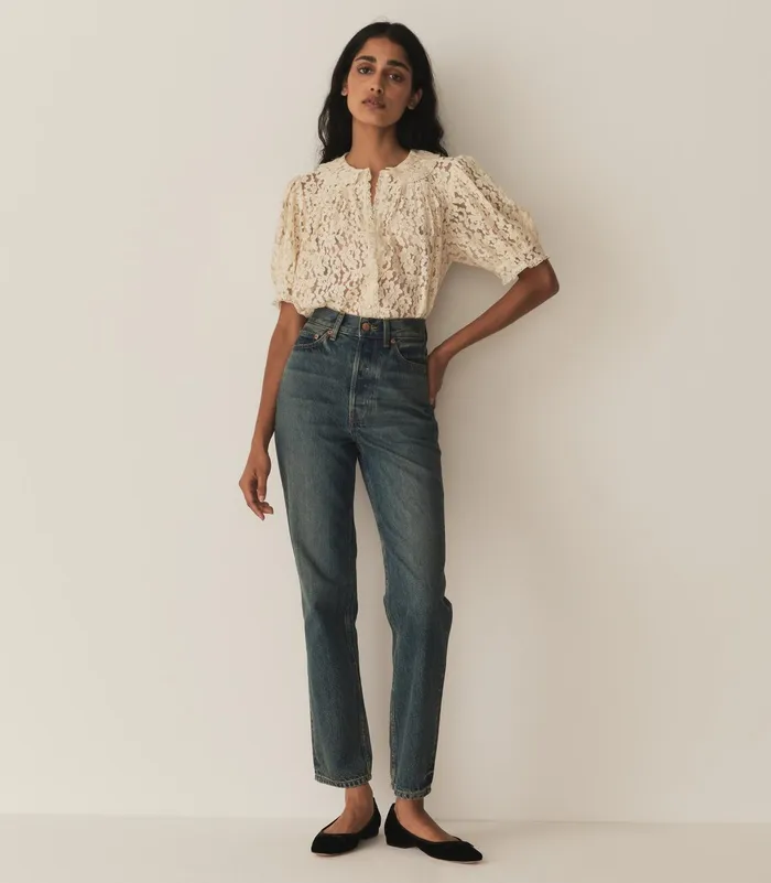 DEN Tops Women Lenore Top Mother Of Pearl