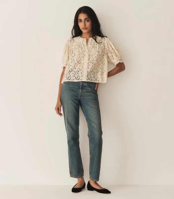 DEN Tops Women Lenore Top Mother Of Pearl