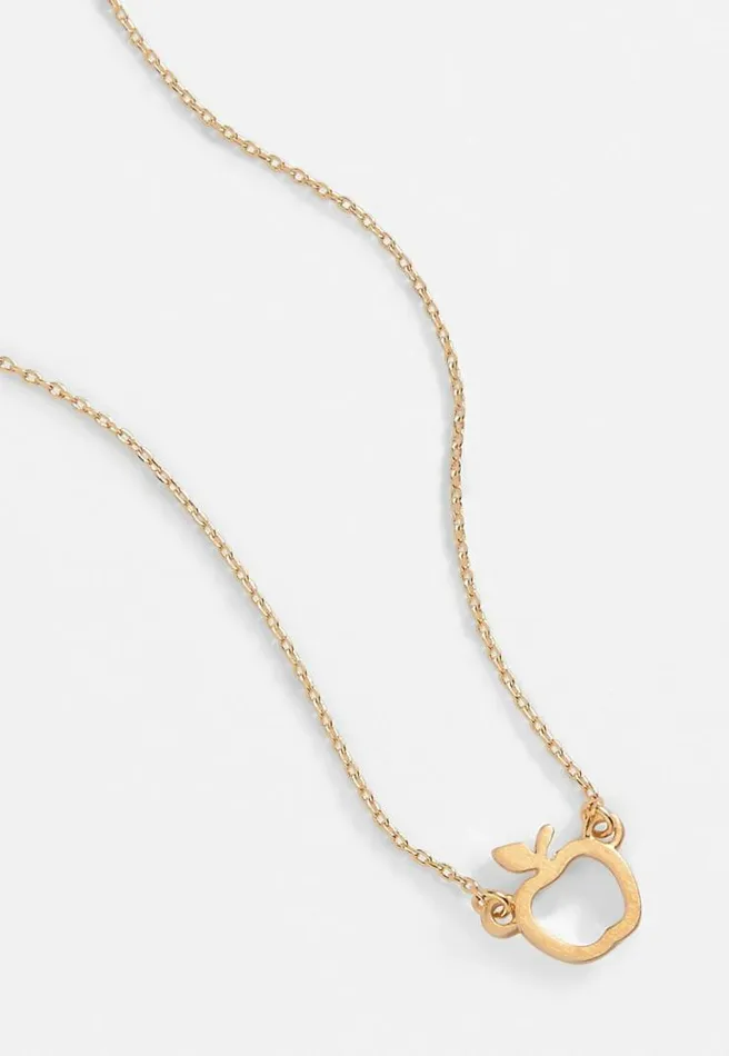 Dainty Apple Necklace Women Maurices Jewelry