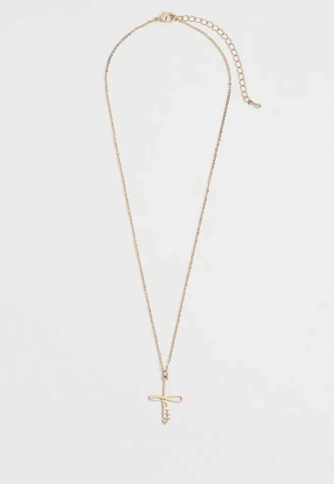 Dainty Faith Cross Necklace Women Maurices Jewelry