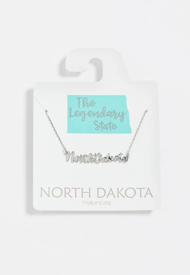 Dainty North Dakota Necklace Women Maurices Jewelry