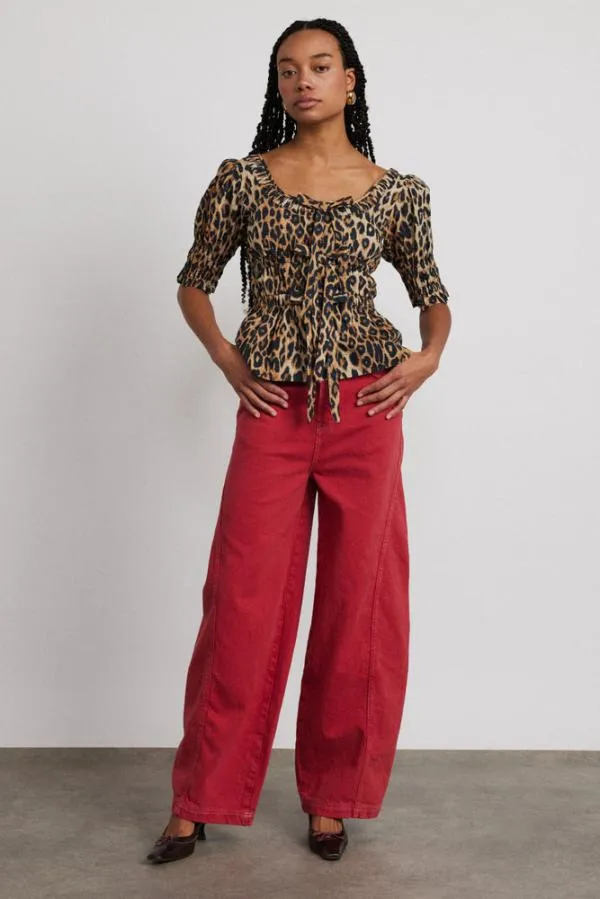 Damson Madder Bottoms Women Dion Jean 8211 Red