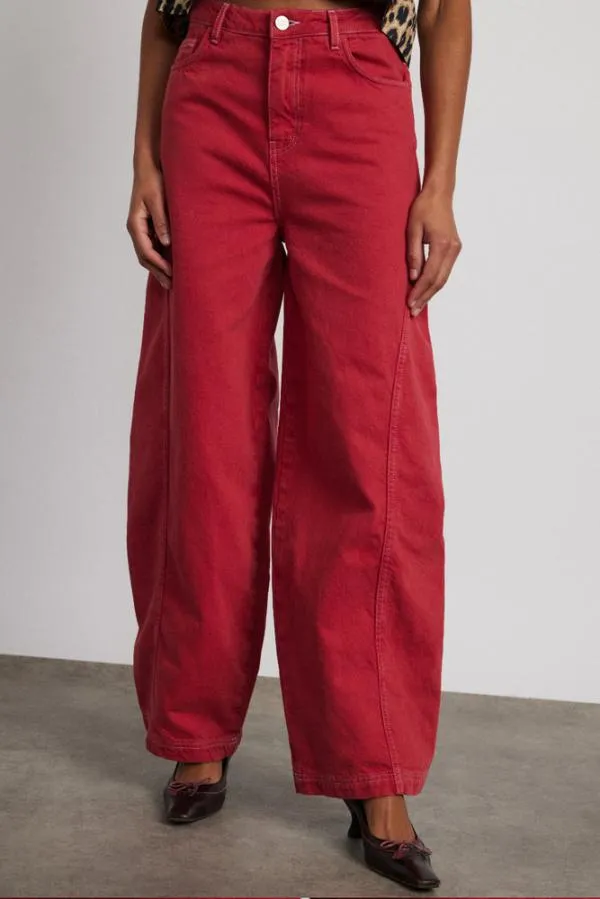 Damson Madder Bottoms Women Dion Jean 8211 Red