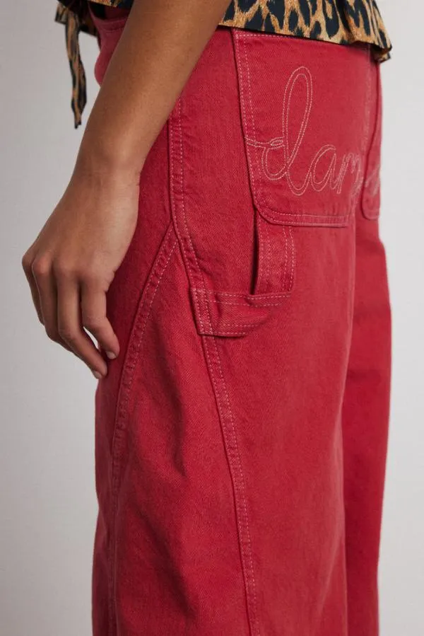 Damson Madder Bottoms Women Dion Jean 8211 Red