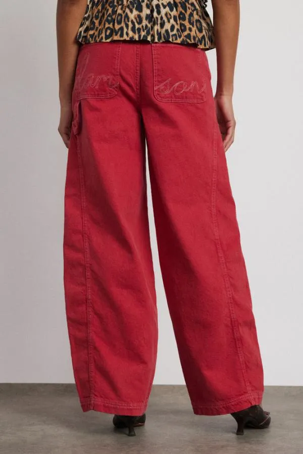 Damson Madder Bottoms Women Dion Jean 8211 Red