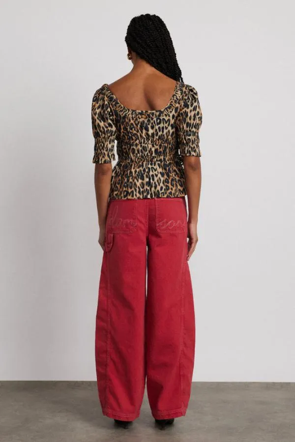 Damson Madder Bottoms Women Dion Jean 8211 Red